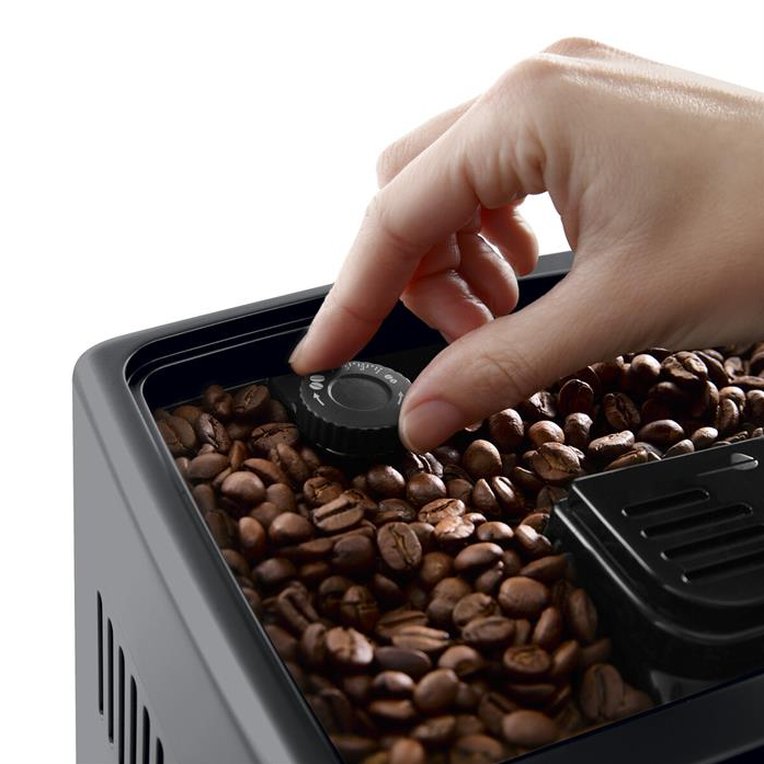 Кофемашина DeLonghi Dinamica Plus ECAM380.85.SB серебристый/черный в магазине «На диване» в Рязани  — Выгодная цена