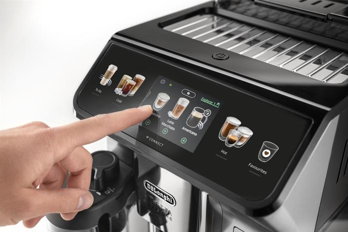 Кофемашина DeLonghi Eletta Explore ECAM450.65.S серебристый в магазине «На диване» в Рязани  — Выгодная цена