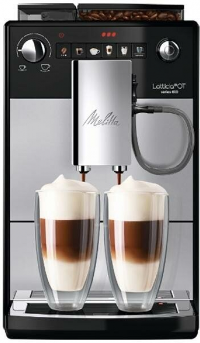 Кофемашина Melitta F 300 Latticia OT silver черный/серебристый в магазине «На диване» в Рязани  — Выгодная цена