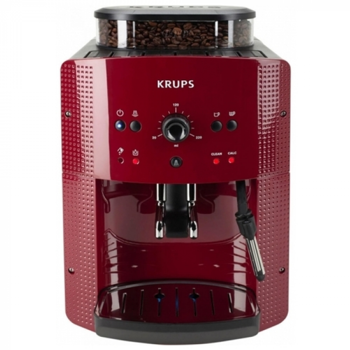 Кофемашина Krups EA810770 красный/черный в магазине «На диване» в Рязани  — Выгодная цена