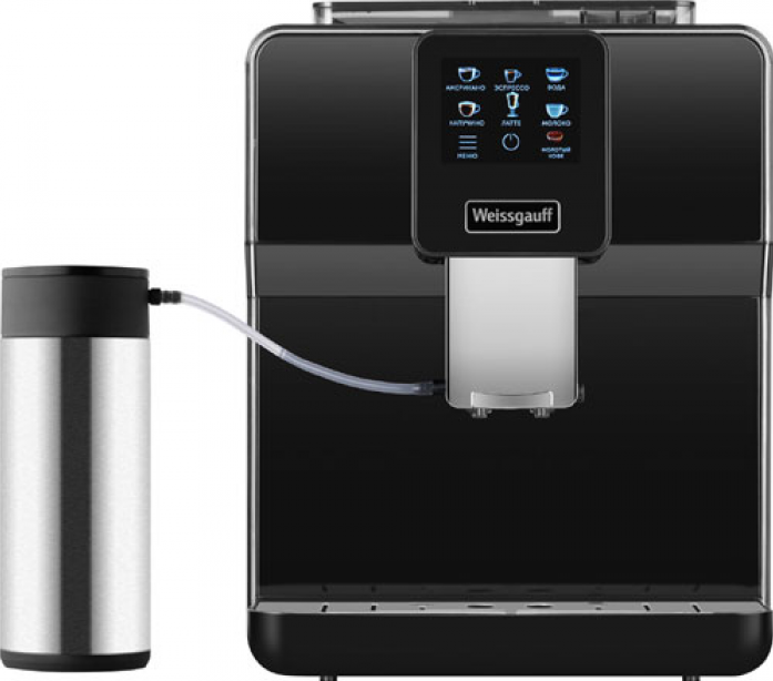 Кофемашина Weissgauff Кофемашина Weissgauff WCM-330 TFT Touch Cappuccino Nero 434500 в магазине «На диване» в Рязани  — Выгодная цена