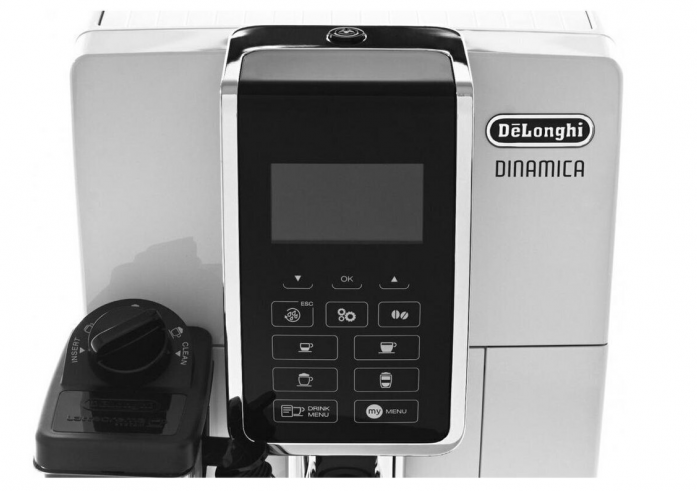 Кофемашина DeLonghi Dinamica ECAM350.55.W белый в магазине «На диване» в Рязани  — Выгодная цена