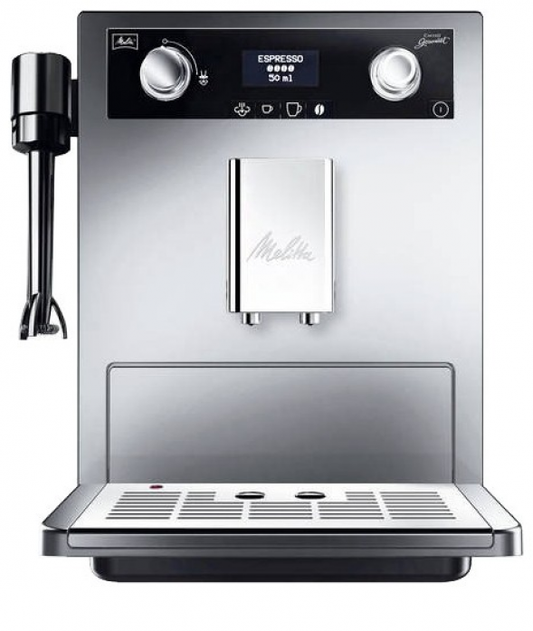 Кофемашина Melitta Caffeo Gourmet серебристо-черная 20296 в магазине «На диване» в Рязани  — Выгодная цена