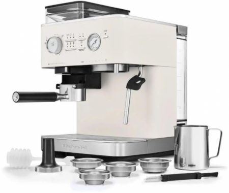 Полуавтоматическая эспрессо-машина KitchenAid 5KES6551EPL в магазине «На диване» в Рязани  — Выгодная цена