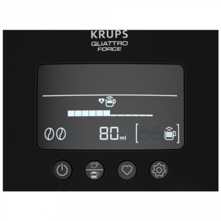 Кофемашина Krups Arabica Latte EA819N10 черный в магазине «На диване» в Рязани  — Выгодная цена