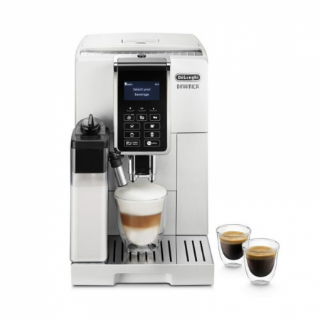 Кофемашина DeLonghi Dinamica ECAM350.55.W белый в магазине «На диване» в Рязани  — Выгодная цена