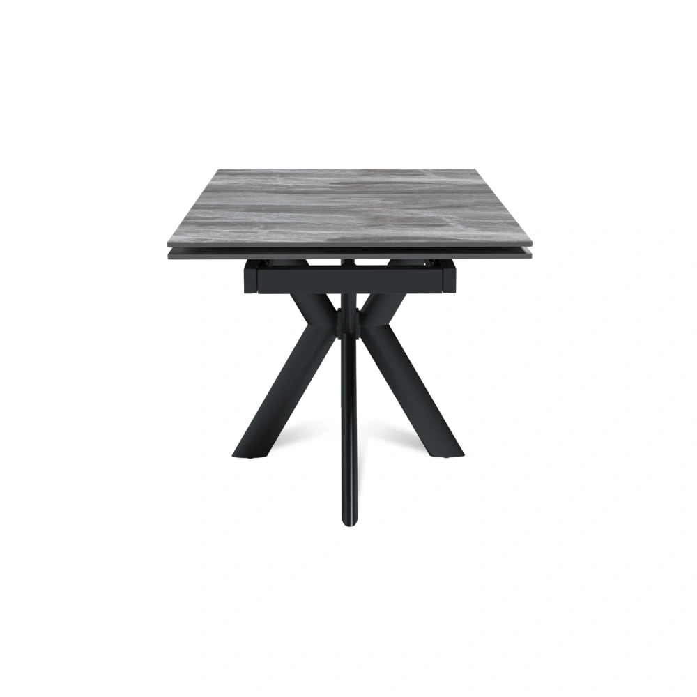 Стол раскладной Strong (140+40+40), керамика глянцевая Italian Light Grey в магазине «На диване» в Рязани  — Выгодная цена