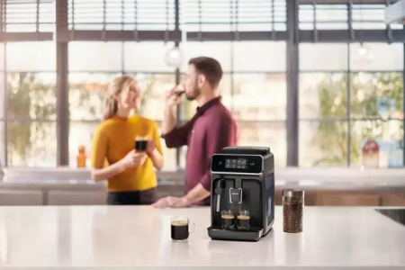 Кофемашина Philips EP2220/10 черный в магазине «На диване» в Рязани  — Выгодная цена