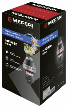 Измельчитель пищевых отходов Meferi MFD380 LIGHT без пускового блока и пневмокнопки в магазине «На диване» в Рязани  — Выгодная цена