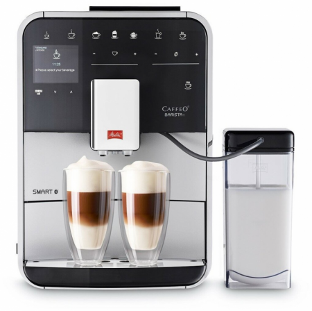 Кофемашина Melitta Caffeo F 830-101 Barista T Smart серебристый в магазине «На диване» в Рязани  — Выгодная цена