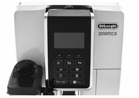 Кофемашина DeLonghi Dinamica ECAM350.55.W белый в магазине «На диване» в Рязани  — Выгодная цена