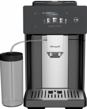 Кофемашина Weissgauff Кофемашина Weissgauff WCM-340 TFT Automatic Touch Cappuccino Nero 439561 в магазине «На диване» в Рязани  — Выгодная цена