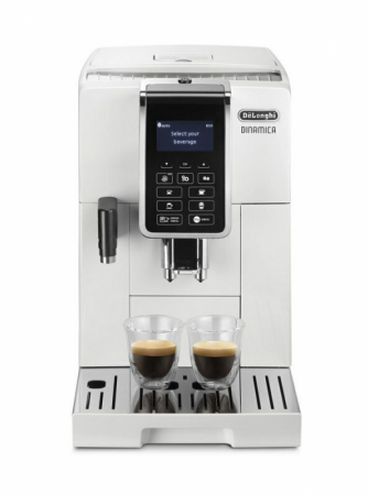 Кофемашина DeLonghi Dinamica ECAM350.55.W белый в магазине «На диване» в Рязани  — Выгодная цена